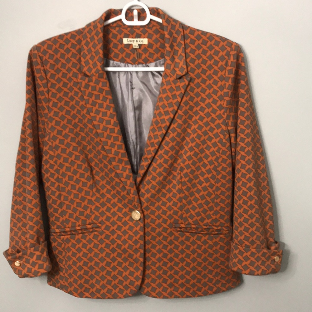Lucy & Co. Blazer Sz S